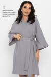LT Collection Халат 565805 П14577-52М серый