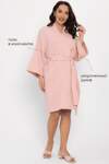 LT Collection Халат 565806 П14578-52М розовый