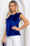 LT Collection Блуза 565809 Б14606-47М синий