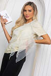 LT Collection Блуза 565972 Б14619-5М молочный