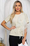 LT Collection Блуза 565972 Б14619-5М молочный