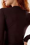 Lika Dress Лонгслив 566044 10605 Коричневый