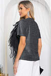 LT Collection Блуза 566291 Б14617-5М серый