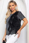 LT Collection Блуза 566291 Б14617-5М серый