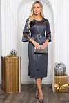 LT Collection Платье 566294 П14628-18М серый