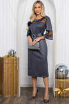 LT Collection Платье 566294 П14628-18М серый