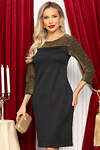 LT Collection Платье 566295 П14640-27М черный