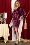 LT Collection Платье 566304 П14671-4М бордовый