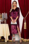 LT Collection Платье 566304 П14671-4М бордовый