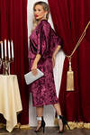 LT Collection Платье 566304 П14671-4М бордовый