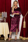 LT Collection Платье 566304 П14671-4М бордовый