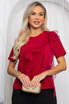 LT Collection Блуза 566572 Б14618-5М красный