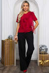LT Collection Блуза 566572 Б14618-5М красный
