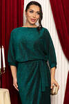 LT Collection Платье 566573 П14639-12М зеленый