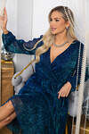 LT Collection Платье 566574 П14646-5М синий