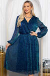 LT Collection Платье 566574 П14646-5М синий