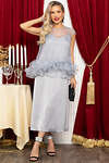 LT Collection Костюм 566581 К14685-5М серебро