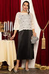 LT Collection Костюм 566590 К14678-10М черный/молочный