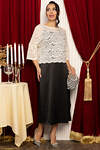 LT Collection Костюм 566590 К14678-10М черный/молочный
