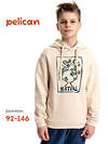 PELICAN Толстовка 566658 BFNK3370/2 Кремовый