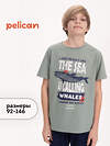 PELICAN Футболка 566660 BFT3371 Светло-зеленый