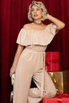 LT Collection Комбинезон 566752 К14703-21М бежевый