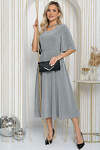 LT Collection Платье 566753 П14704-9М серебро