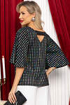 LT Collection Блуза 566766 Б14697-7М черный