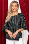 LT Collection Блуза 566766 Б14697-7М черный
