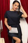 LT Collection Платье 566767 П14674-12М темно-синий