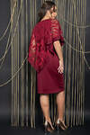 LT Collection Платье 567136 П14586-7М бордовый