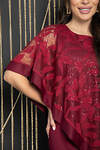 LT Collection Платье 567136 П14586-7М бордовый