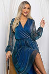 LT Collection Платье 567137 П14645-5М синий