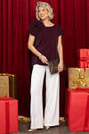 LT Collection Блуза 567138 Б14641-41М бордовый