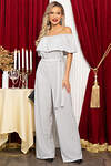LT Collection Комбинезон 567141 К14702-21М серебристый