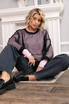 LT Collection Свитшот 567142 Б14712-5М розовый