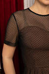 LT Collection Платье 567143 П14721-6М черный/коричневый