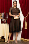 LT Collection Платье 567143 П14721-6М черный/коричневый