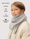 NIKASTYLE Шарф 567158 17з16625 серый