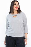 LT Collection Блуза 567398 Б14631-50М серый