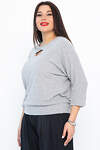 LT Collection Блуза 567398 Б14631-50М серый