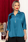 LT Collection Блуза 567400 Б14676-18М бирюзовый