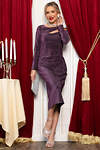 LT Collection Платье 567406 П14705-35М фиолетовый