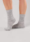 CLEVER Носки 567557 Д693Ш меланж св.серый