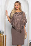 LT Collection Платье 567770 П14584-7М коричневый