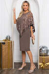 LT Collection Платье 567770 П14584-7М коричневый