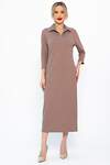 LT Collection Платье 567771 П14591-10М коричневый