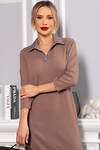 LT Collection Платье 567771 П14591-10М коричневый