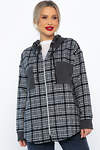 LT Collection Рубашка 567772 Б14593-50М серый