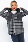 LT Collection Рубашка 567772 Б14593-50М серый